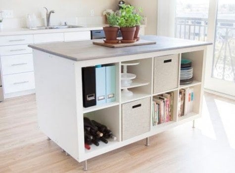 Ikea kitchen island dIy