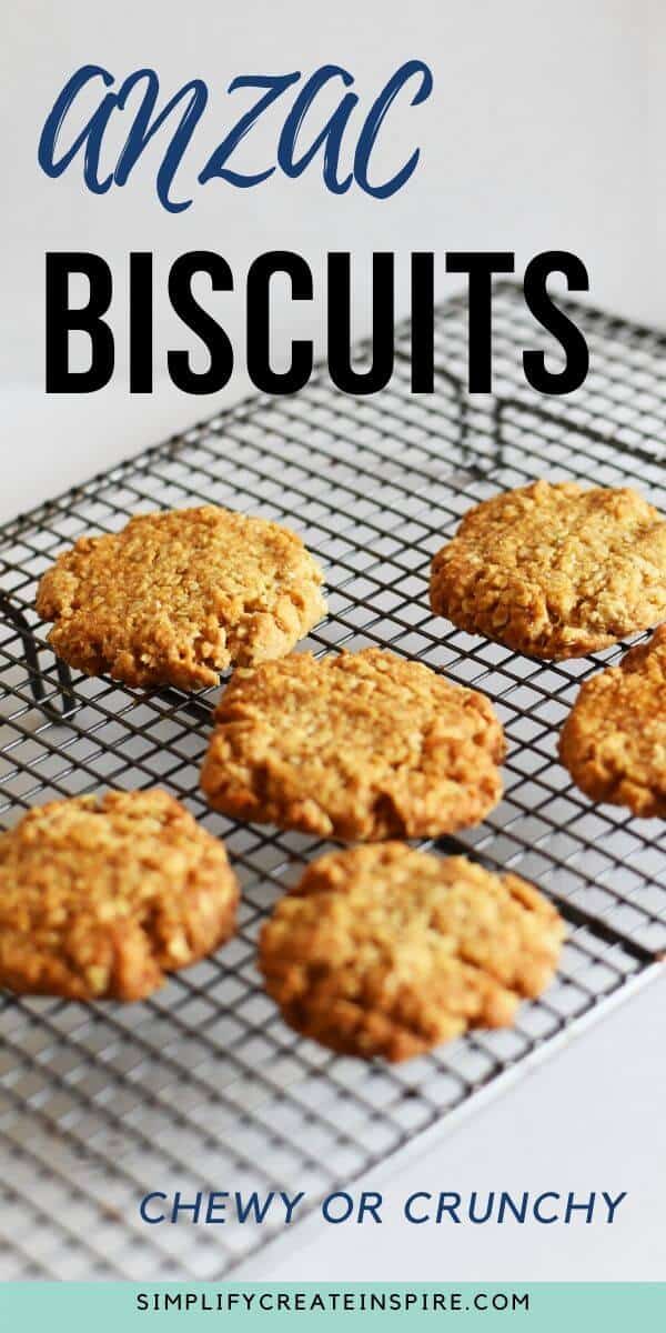 Simple ANZAC biscuits