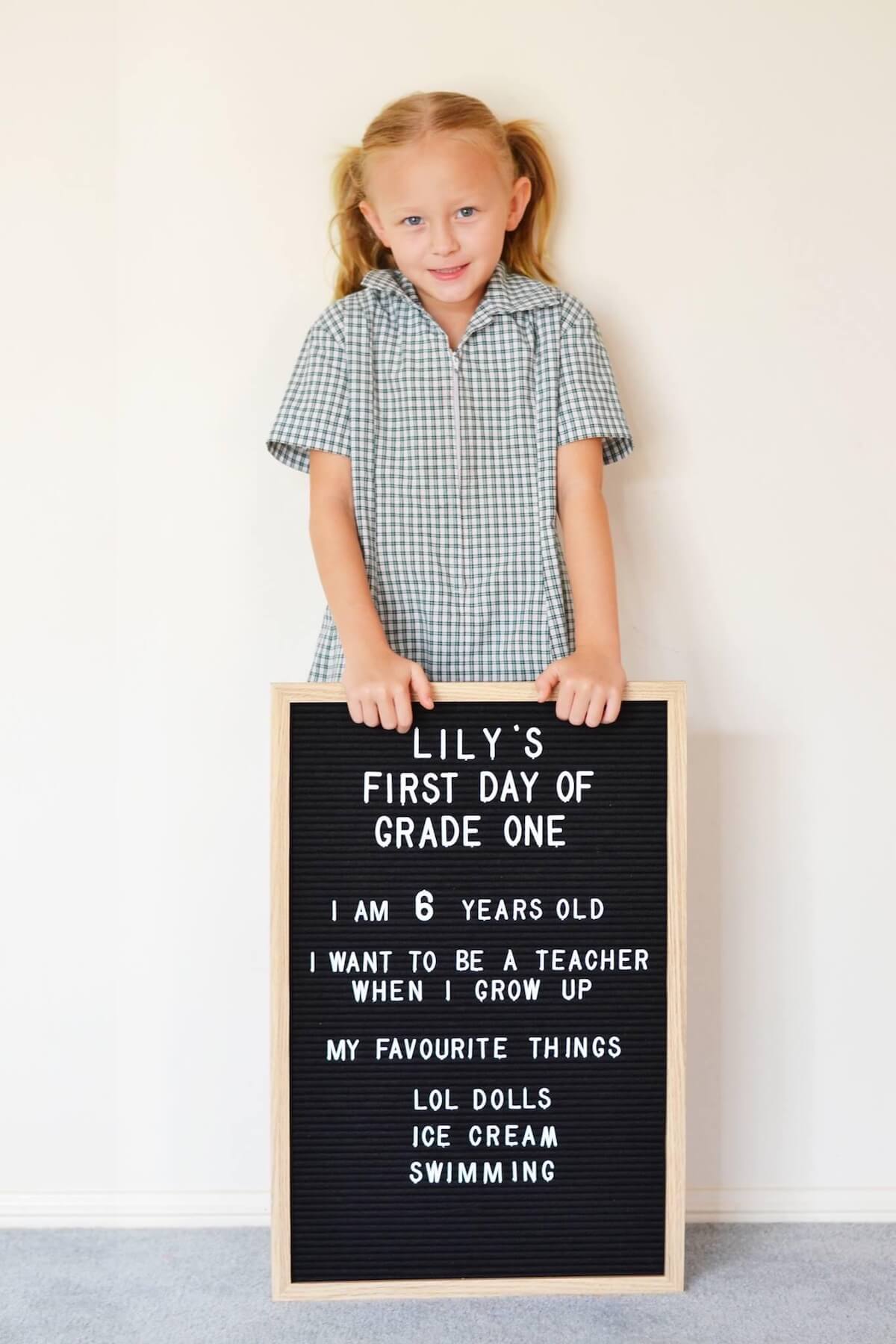 first day of school photo ideas