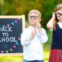 back to school chalkboard photo