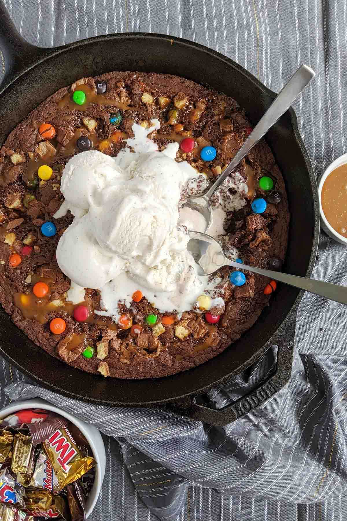 skillet brownies