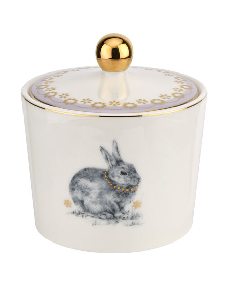 bunny sugar bowl