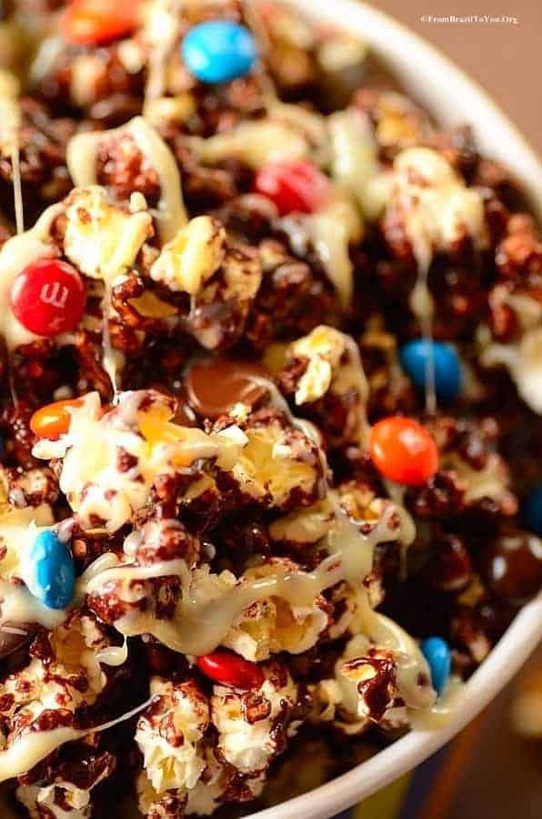 chocolate popcorn