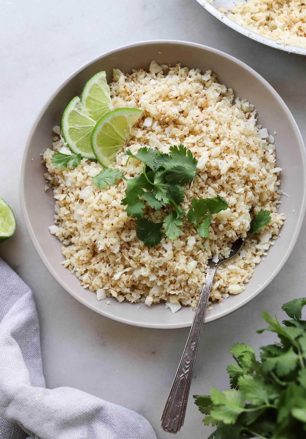 coconut cauliflower rice