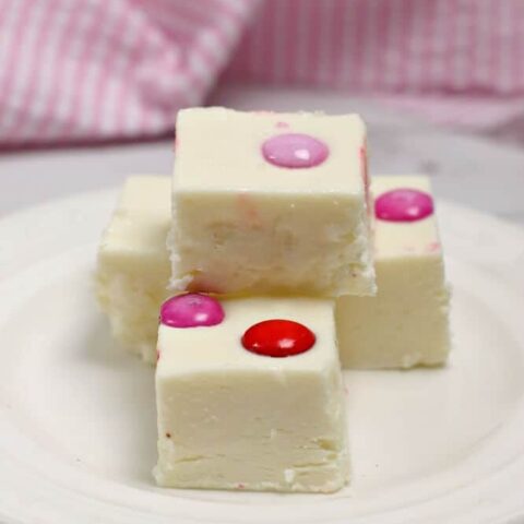 Marshmellow white chocolate fudge