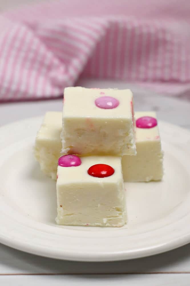 Marshmellow white chocolate fudge