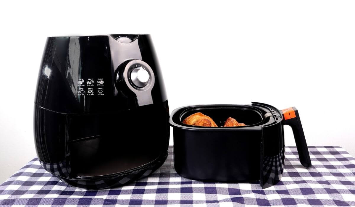 air fryer on table