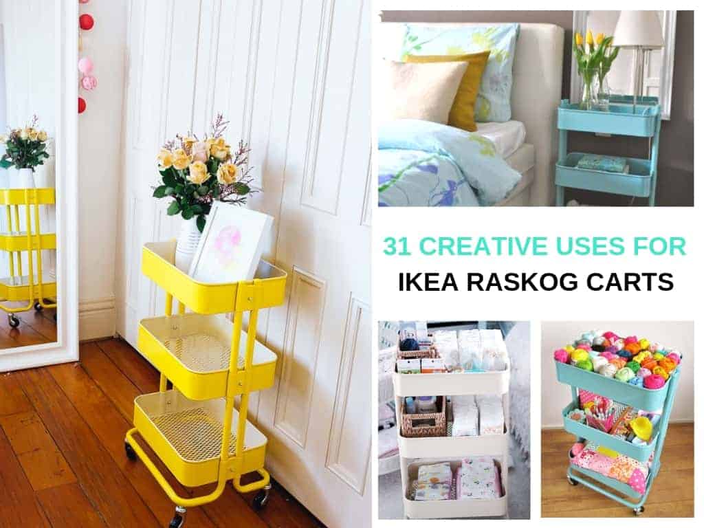 31 Creative Ikea Raskog Cart Ideas