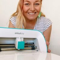 holly with cricut joy machine