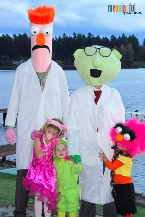 diy family muppet costume