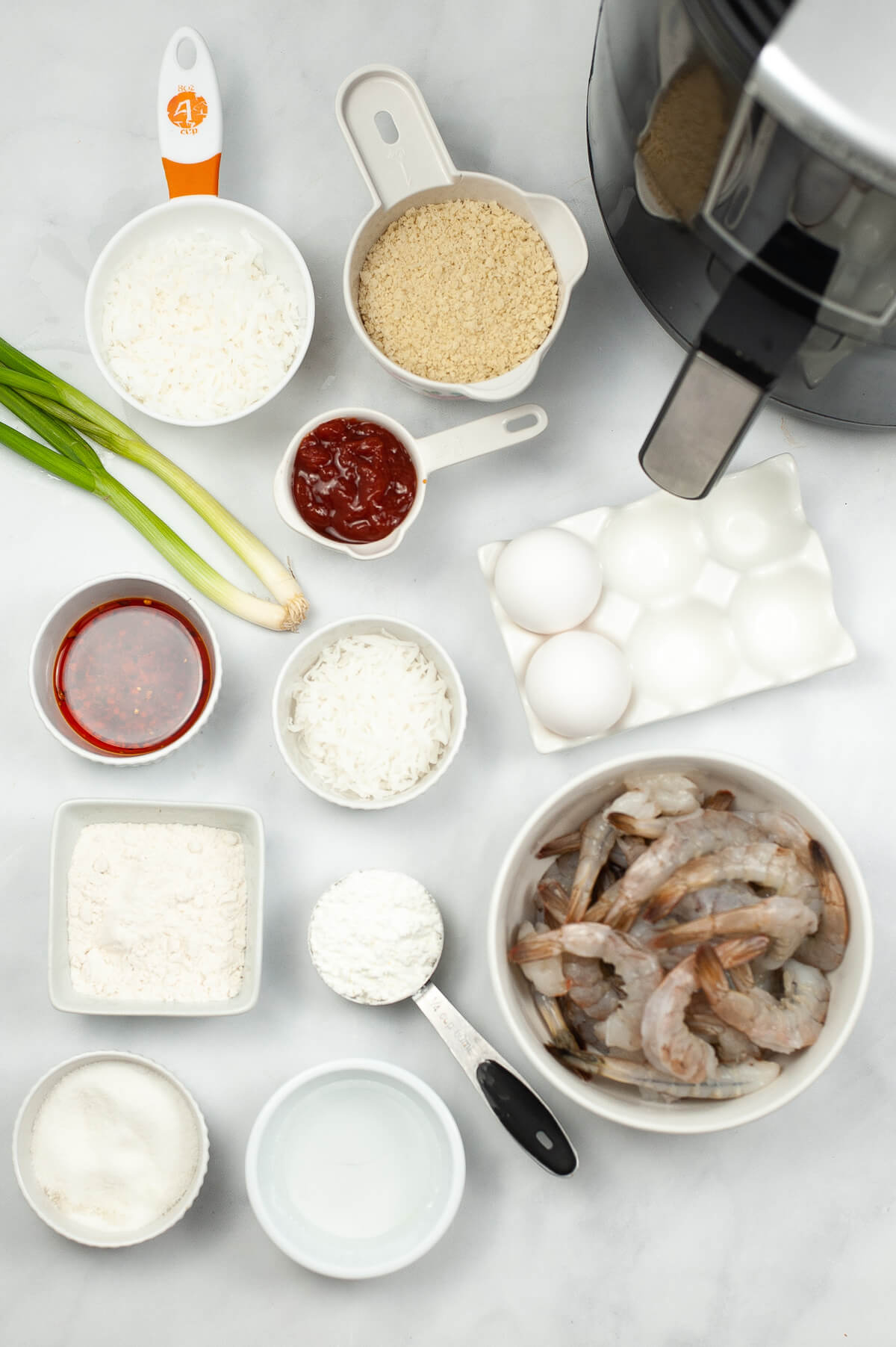 how to make coconut prawns in the air fryer