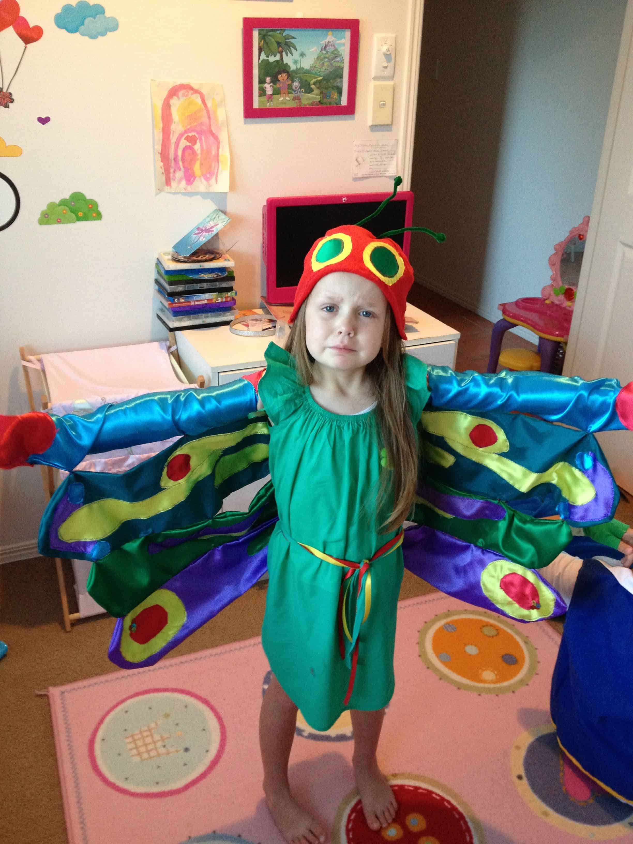 very hungry caterpillar book week costume ideas