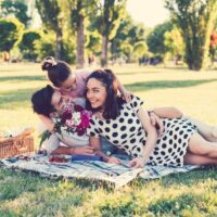 valentine's day picnic with family