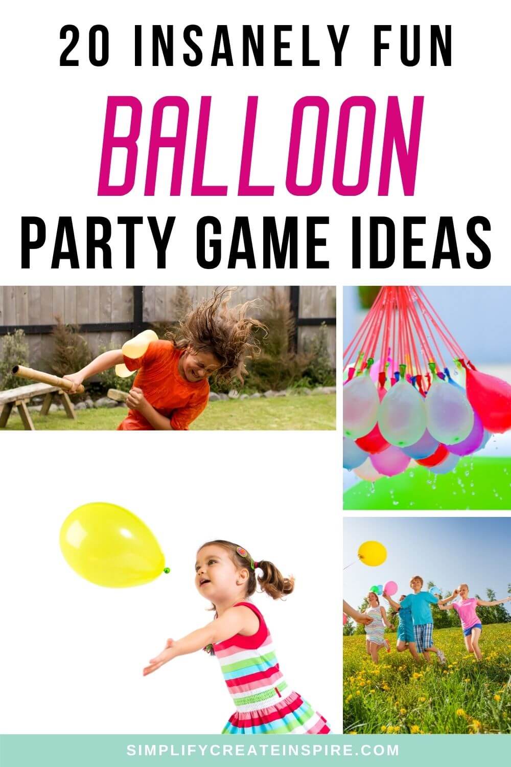 20 Fun Balloon Games For Kids