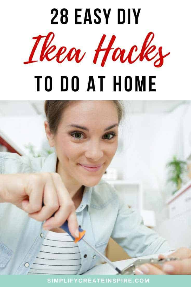 Easy DIY Ikea Hacks to do at home