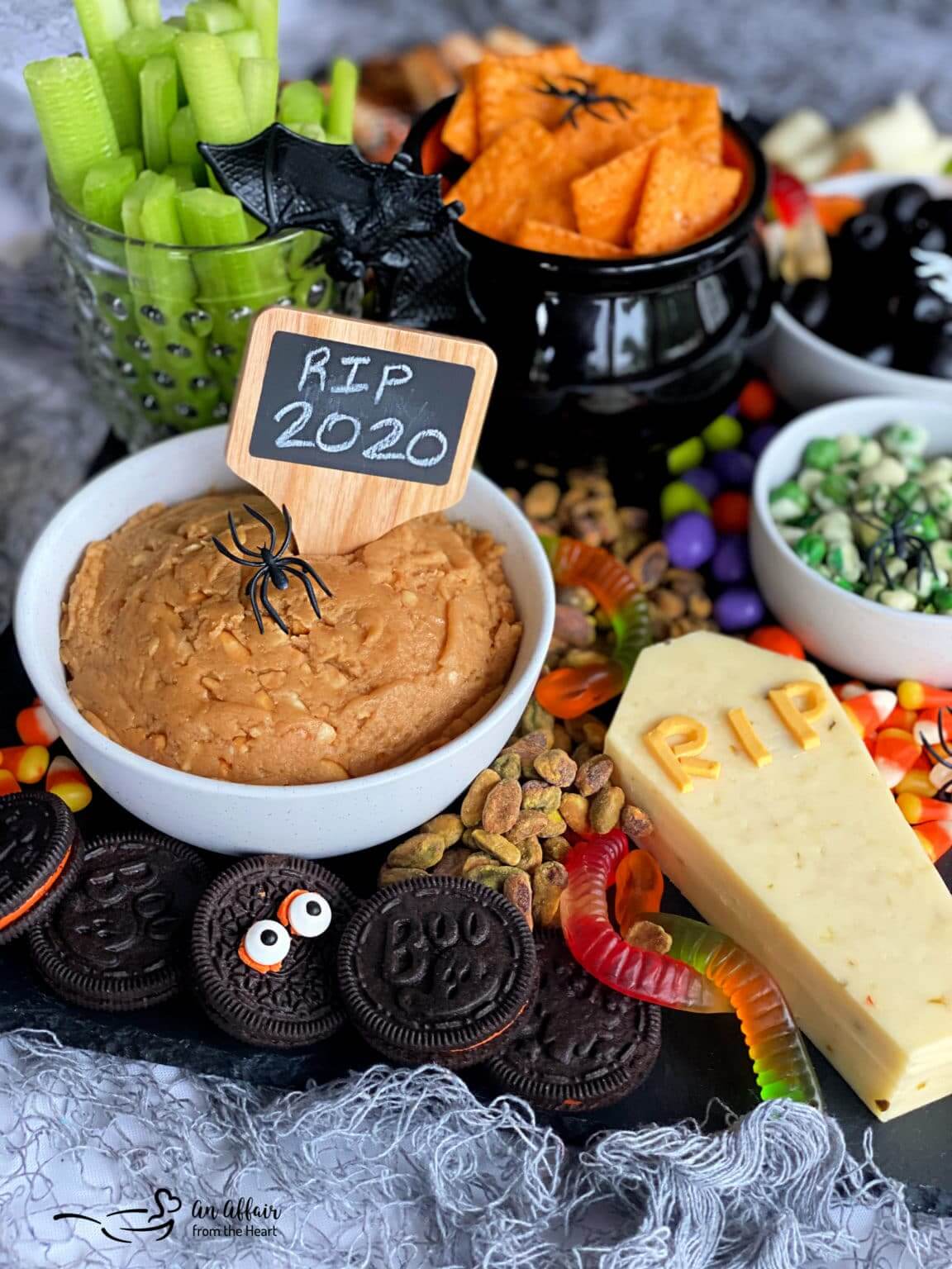 halloween grazing board