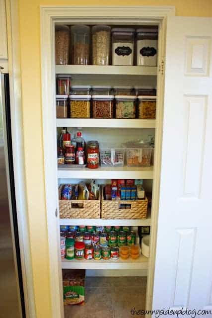 pantry organisation