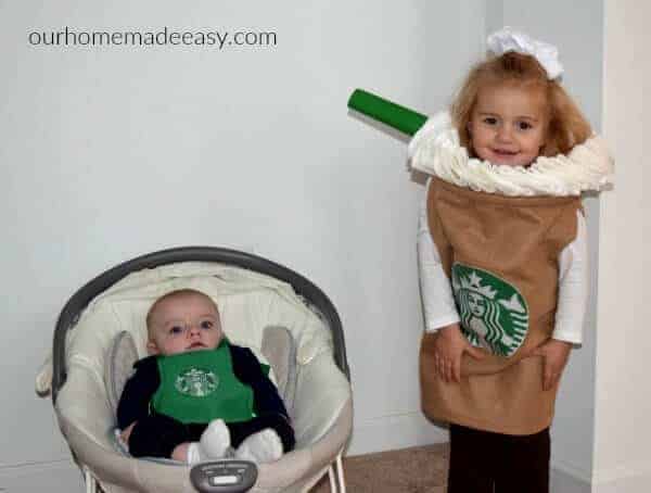 Starbucks costumes for kids