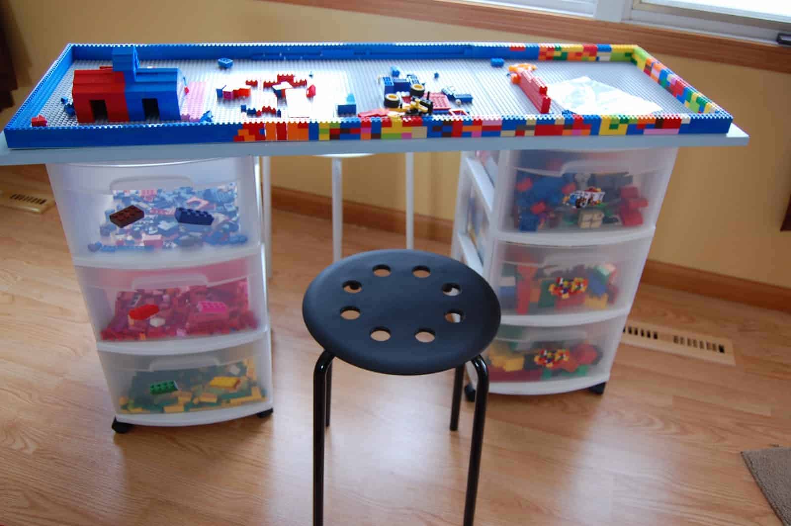 Lego table DIY