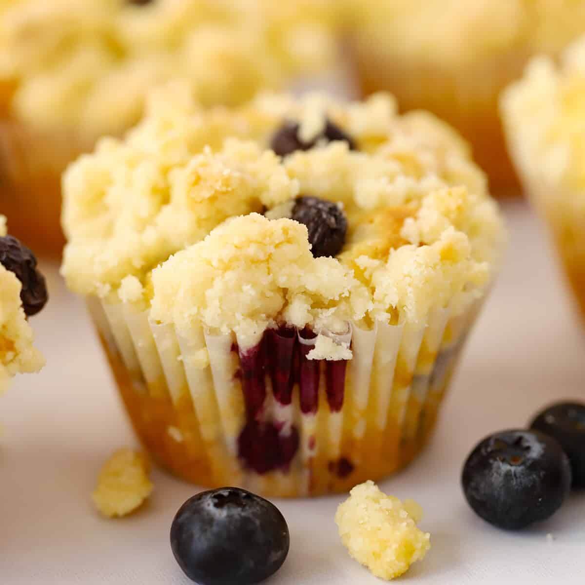 lemon blueberry muffins