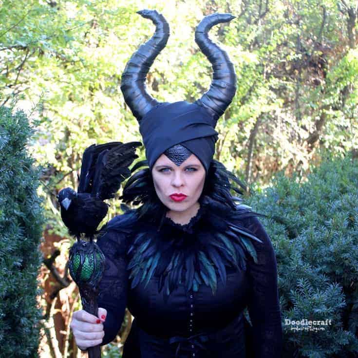 DIY halloween costume for women - Maleficent costume