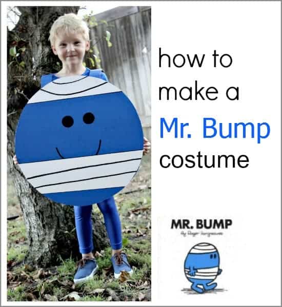 Mr Men Mr Bump Costume