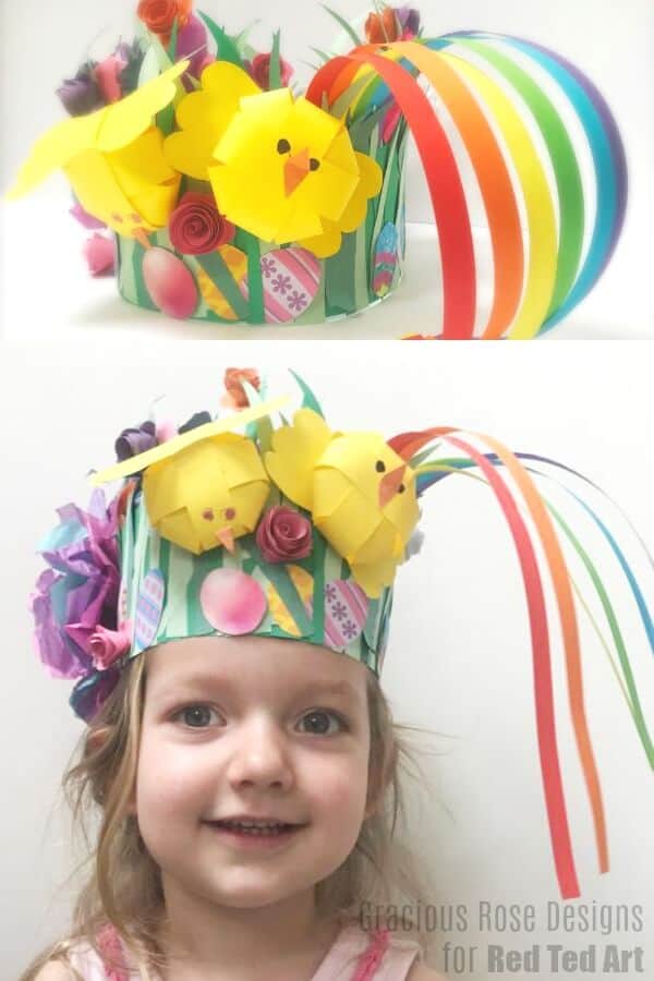 Paper easter bonnet ideas