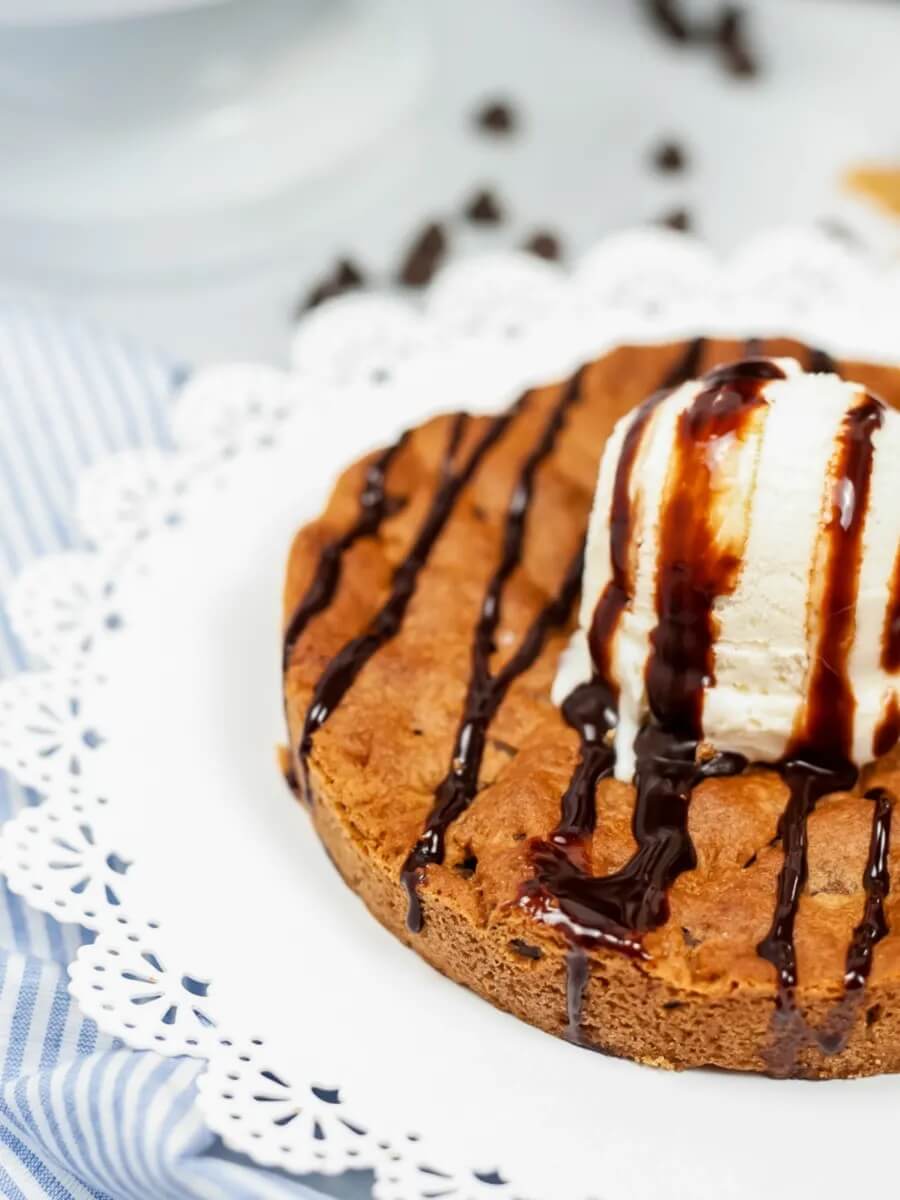 air fryer skillet cookie