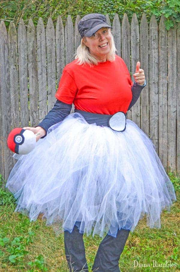 DIY pokemon costume poke ball
