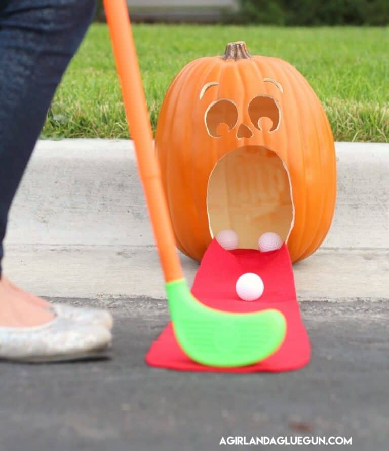 pumpkin golf