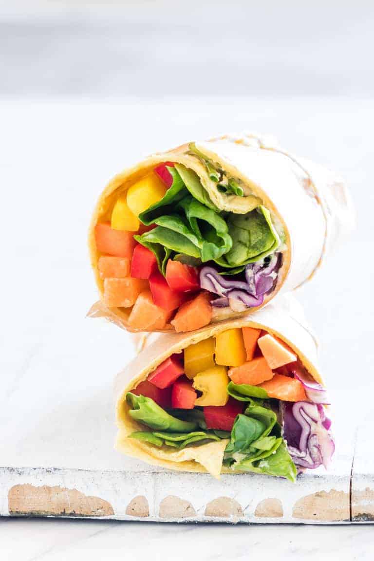 Rainbow wraps