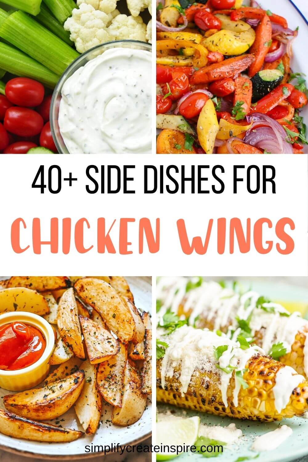 best side dishes for chicken wings