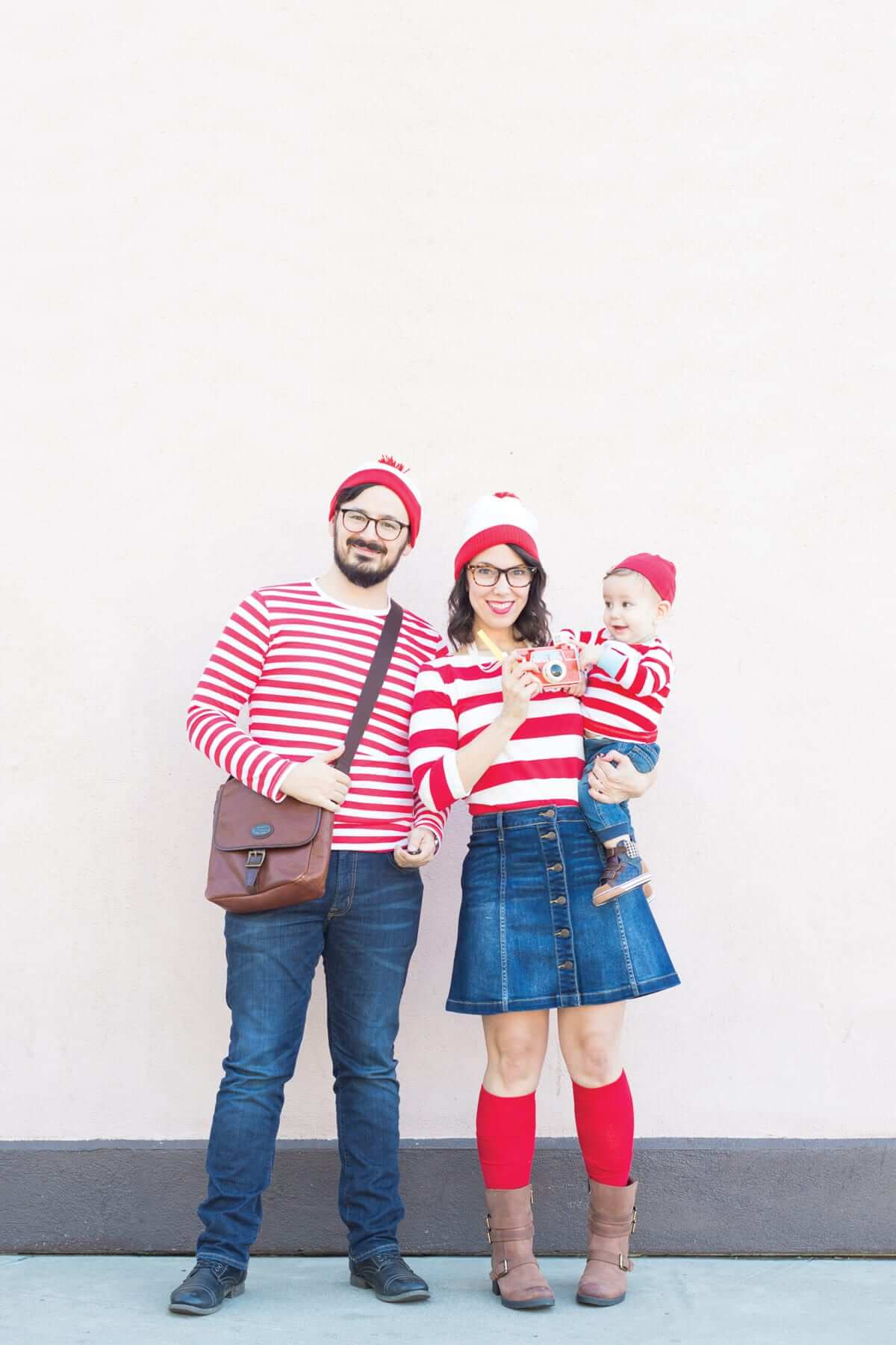 where's wally family costume