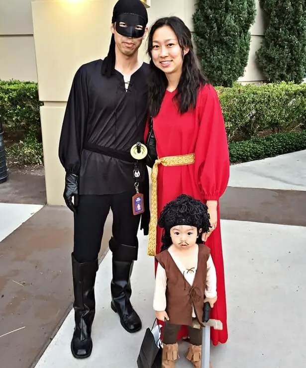 DIY princess bride costumes