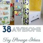 Simple toy storage ideas for home