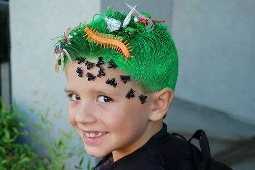 creepy crawly hairstyle