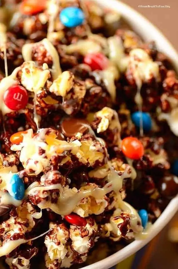 chocolate popcorn