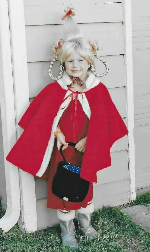 Cindy Lou Dr Seuss costume