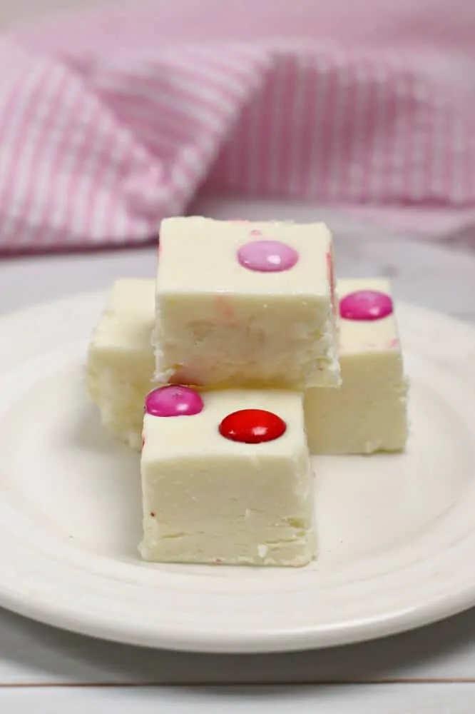 Marshmellow white chocolate fudge