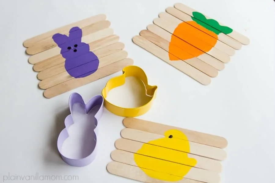 Easter puzzle diy gift idea