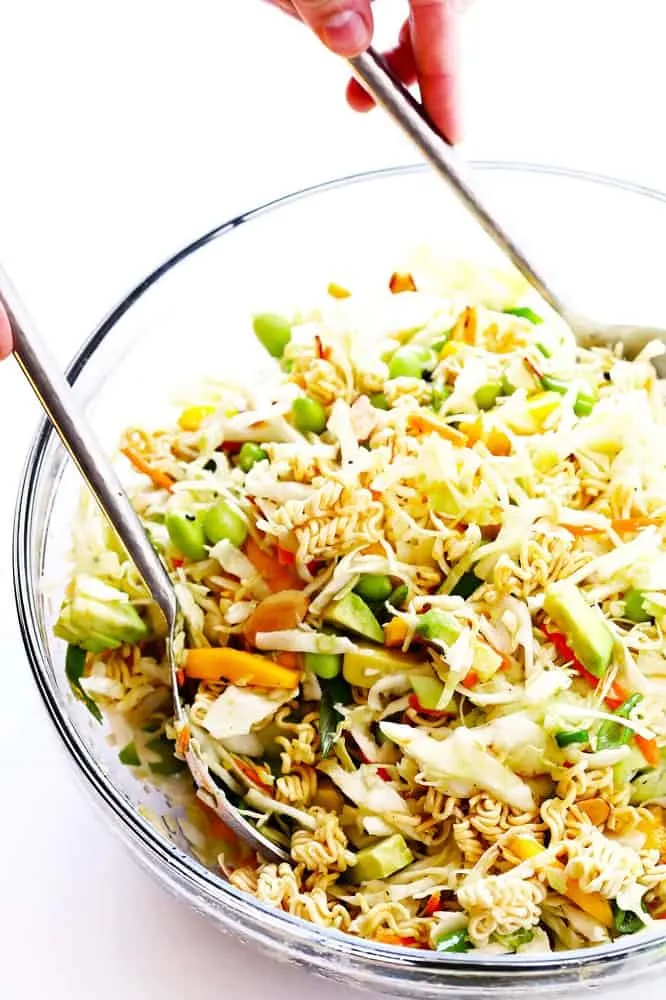 crunchy Asian noodle salad