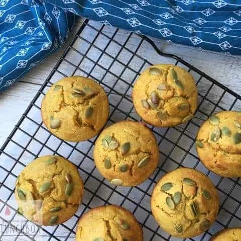 pumpkin coconut muffins