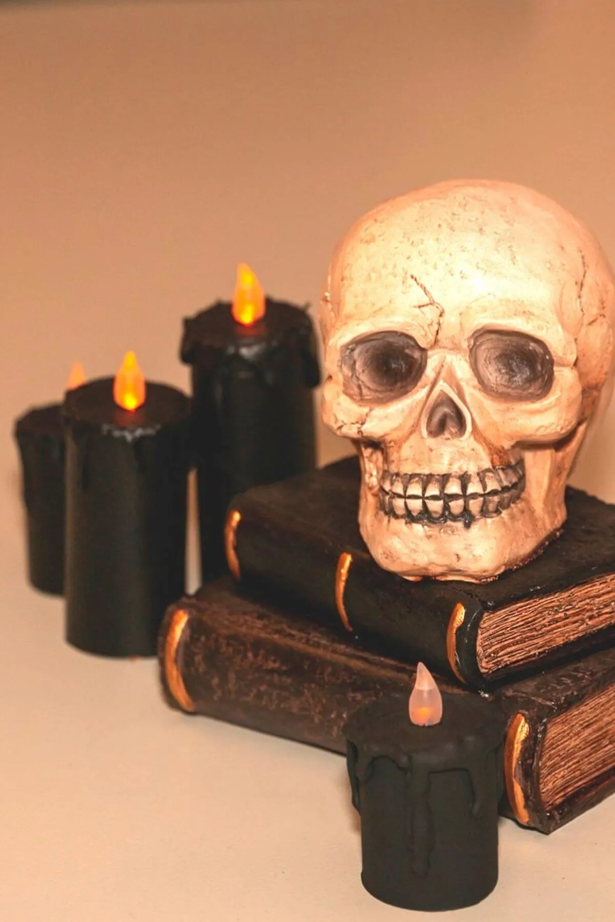 diy halloween candles