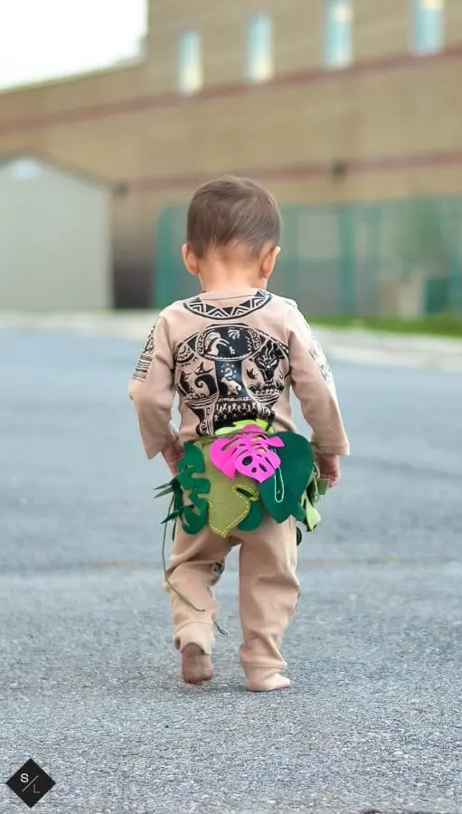 Maui costume DIY
