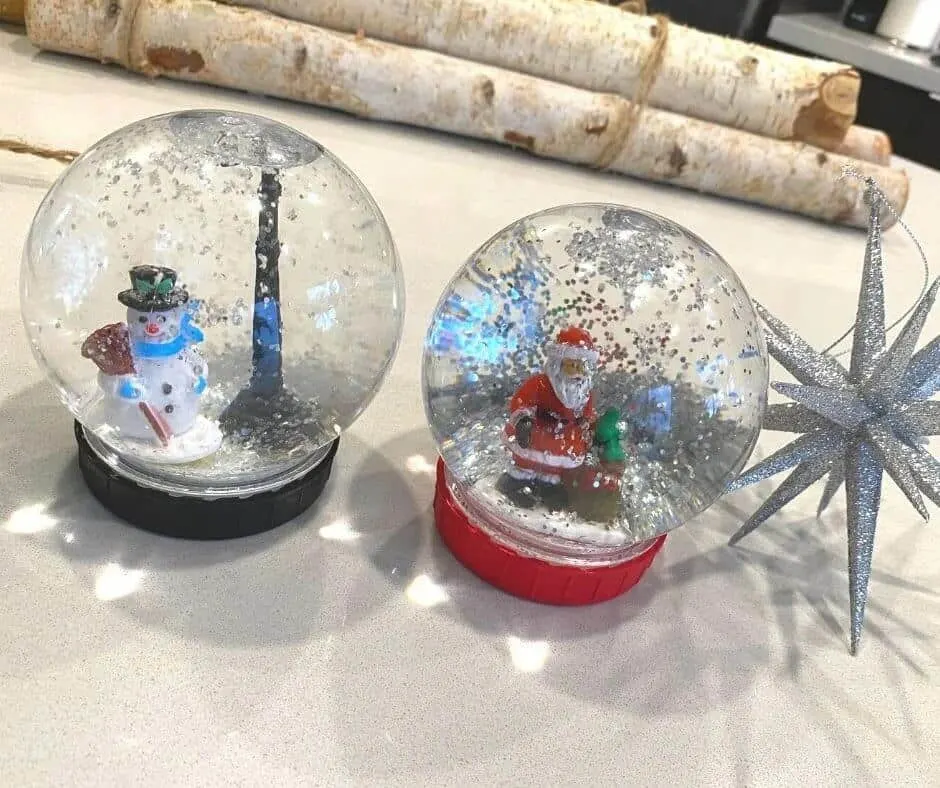 DIY snowglobe class gift idea