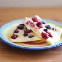 Frozen Greek Yoghurt Fruit Bark