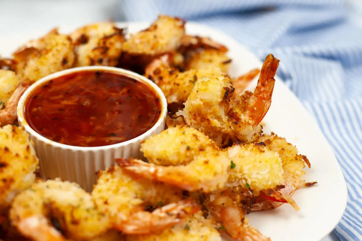 air fryer coconut shrimp