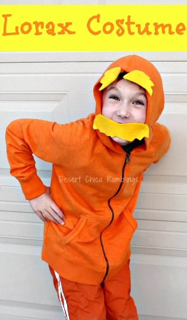 Lorax costume dr seuss