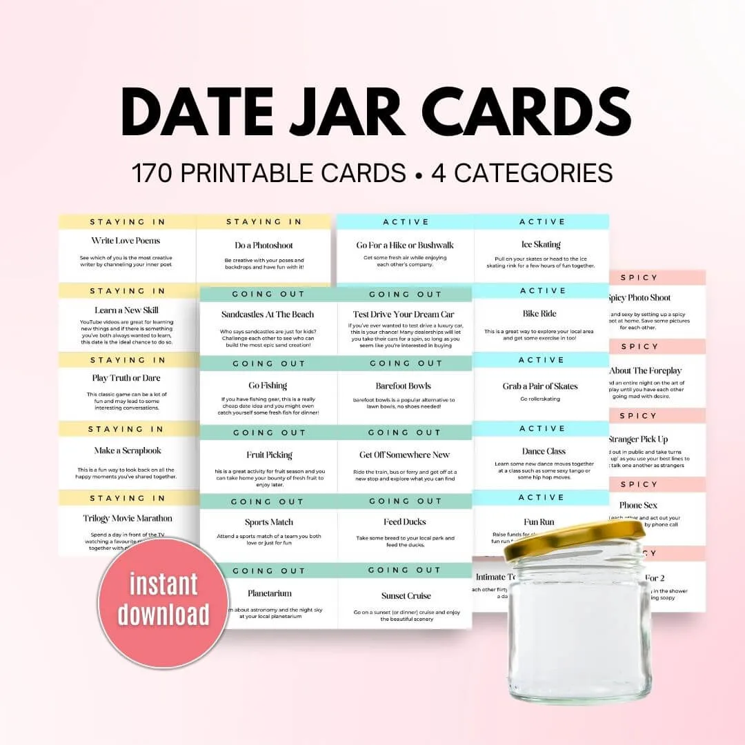 printable date jar cards.