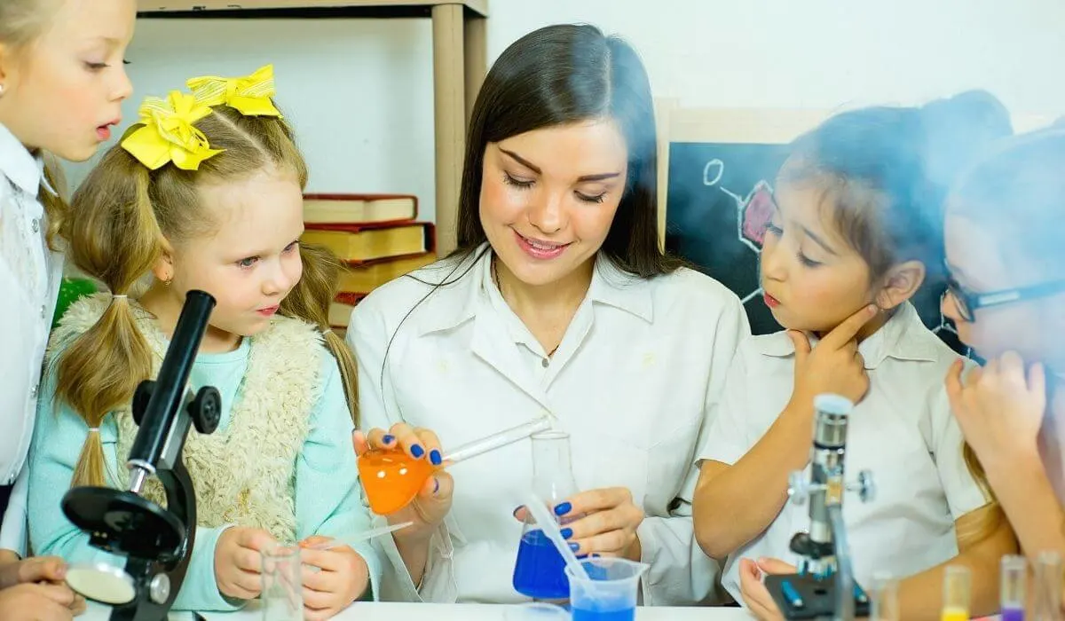 kids learning science